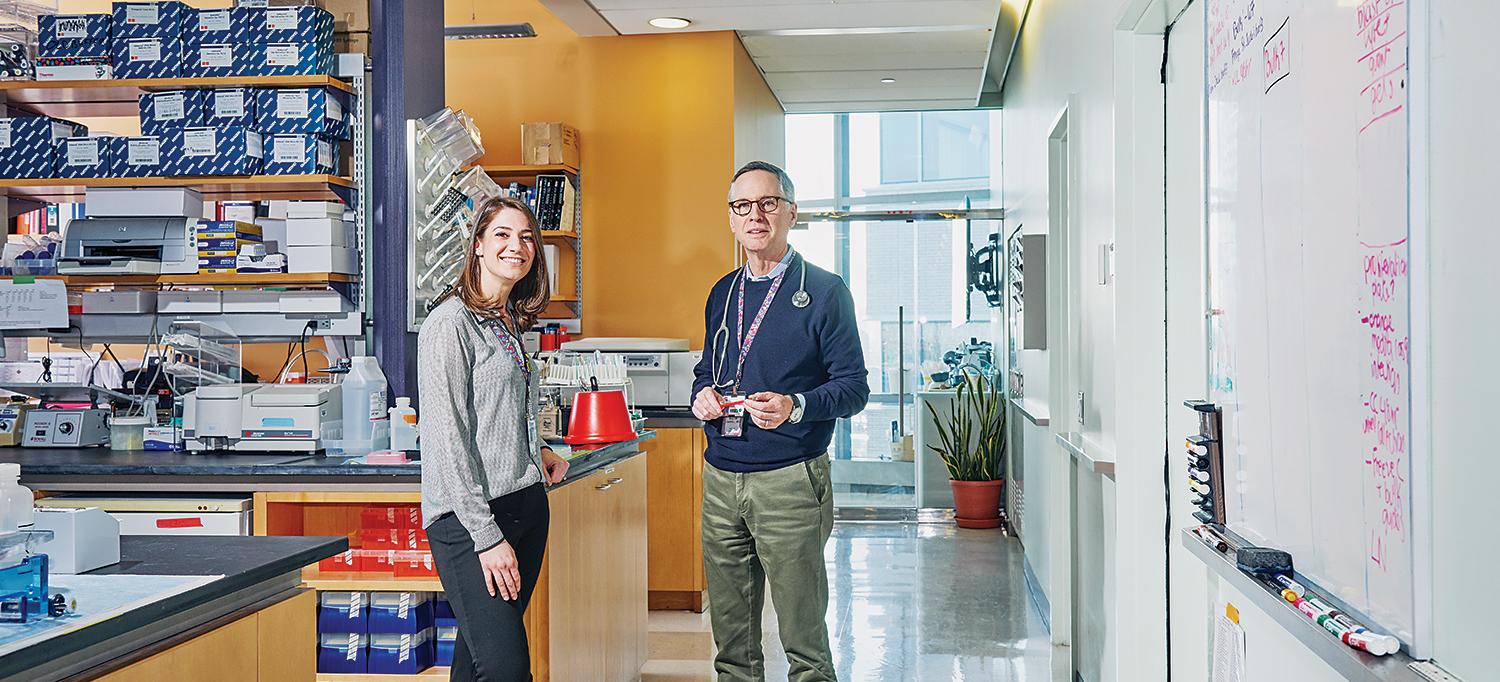 Dr. Joanna Pierro and Dr. William Carroll