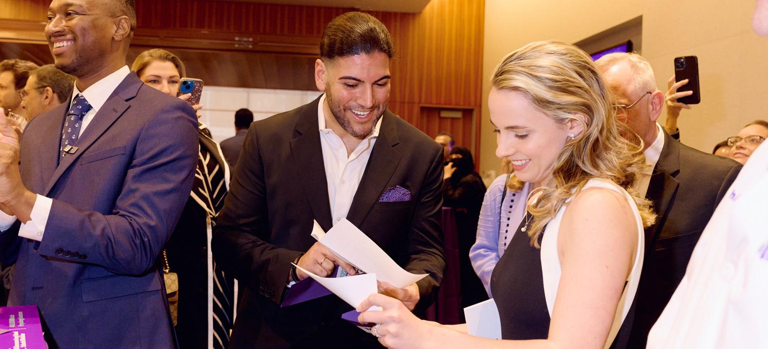 Katie Goldrick and her fiancé, Tony Asfour